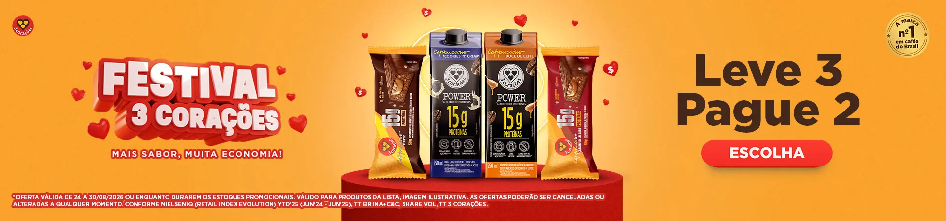 3 Corações - 24/08 a 30/08