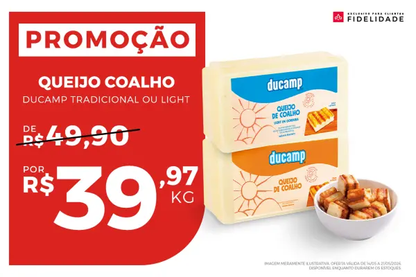 Queijo Coalho Ducamp Kg
