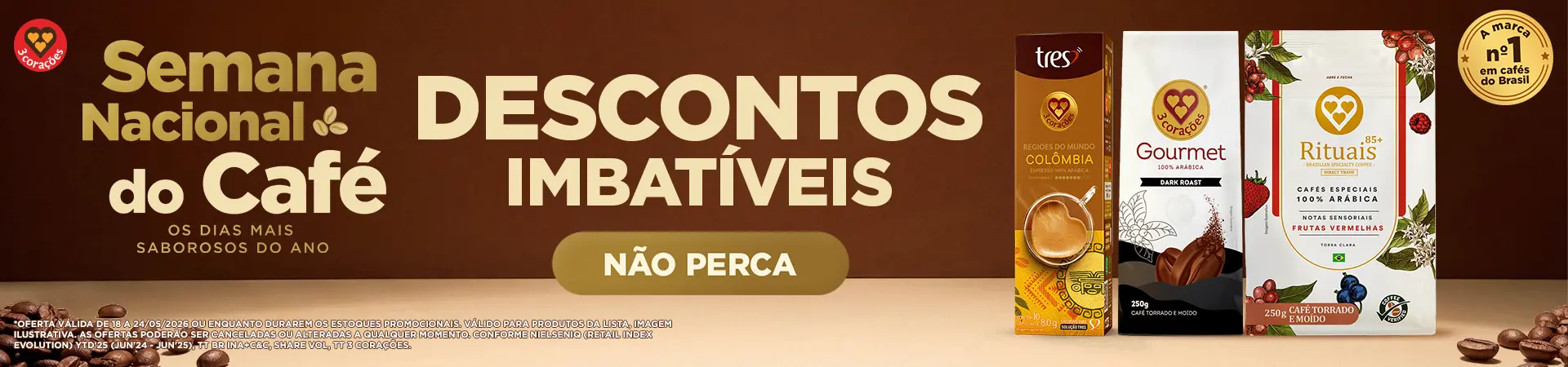 tres coracoes 19 de maio