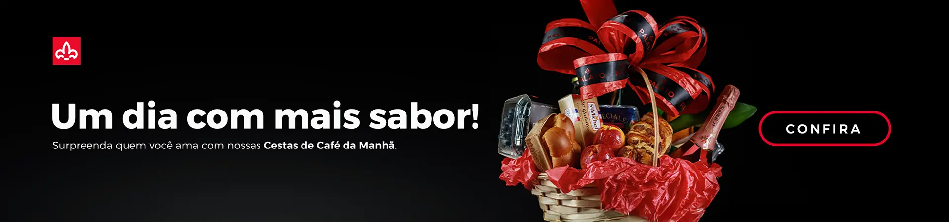 Cesta de café da manhã