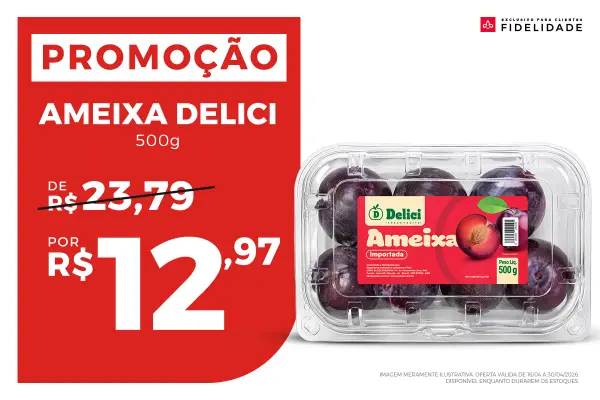 Ameixa Nacional Delici 500G