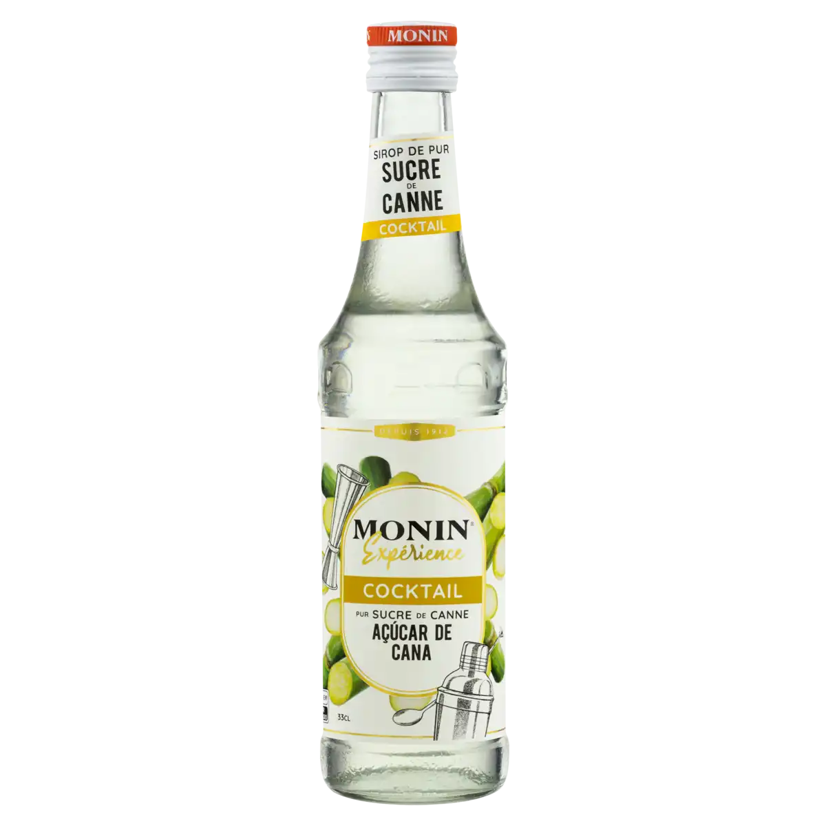 Xarope Açúcar de Cana Monin Expérience Garrafa 330ml