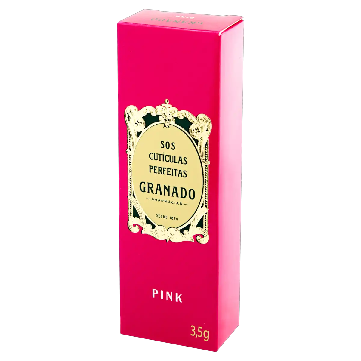 SOS Cutículas Perfeitas Creme Granado Pink Caixa 3,5g