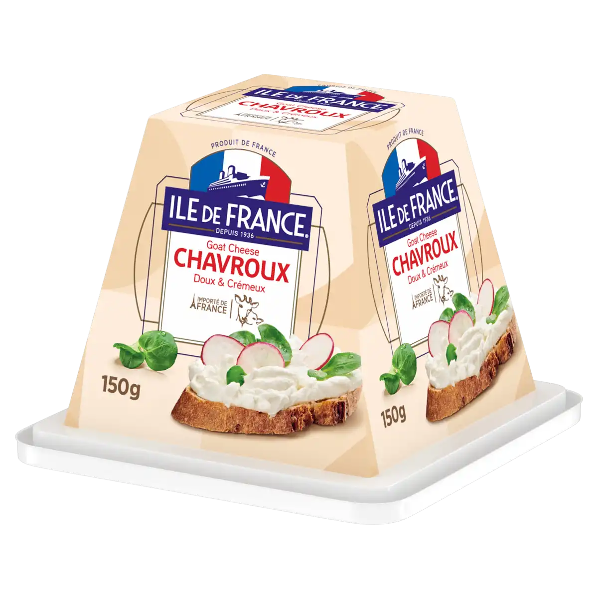 Queijo de Cabra Chavroux Ile de France 150g