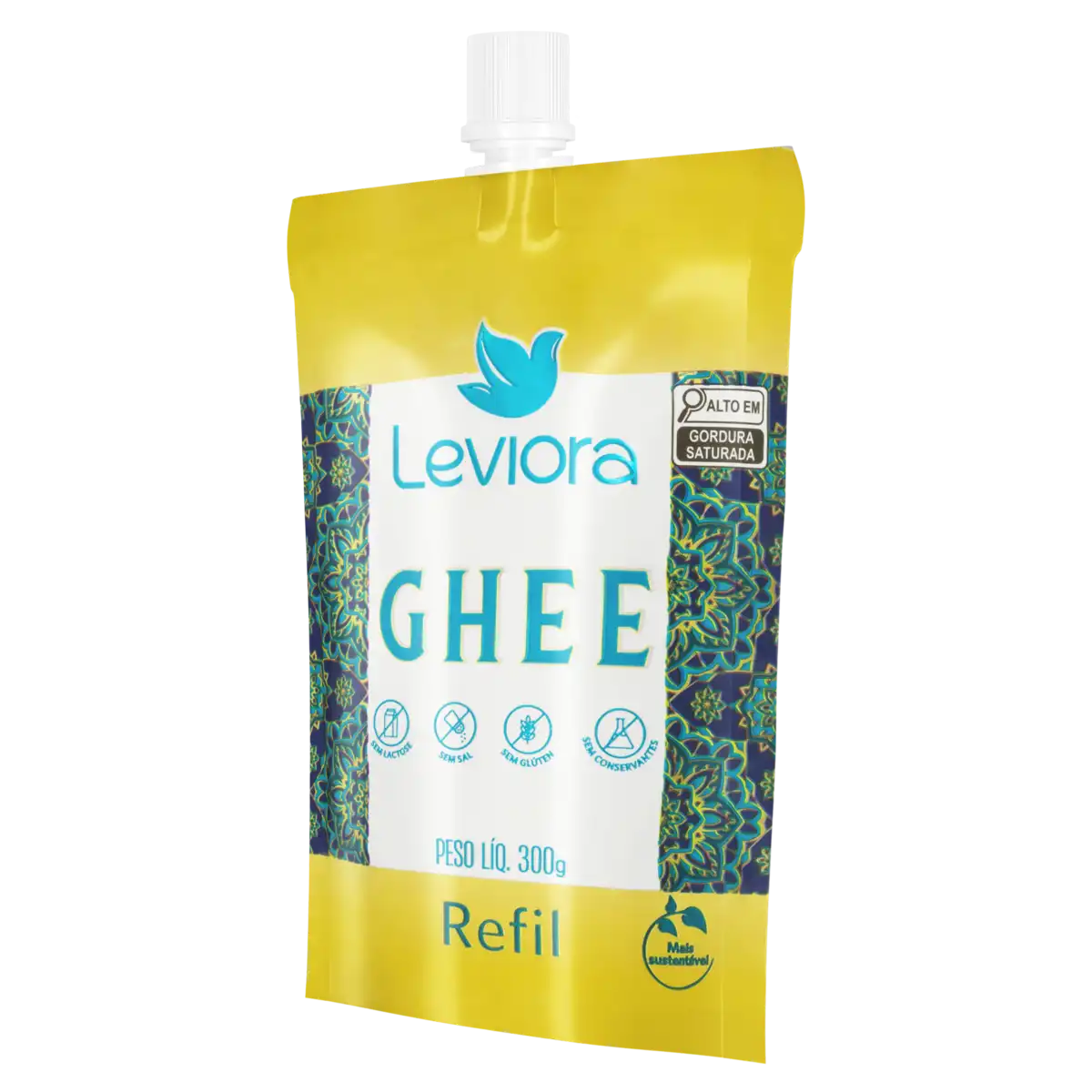 Ghee Tradicional Leviora Squeeze 300g Refil