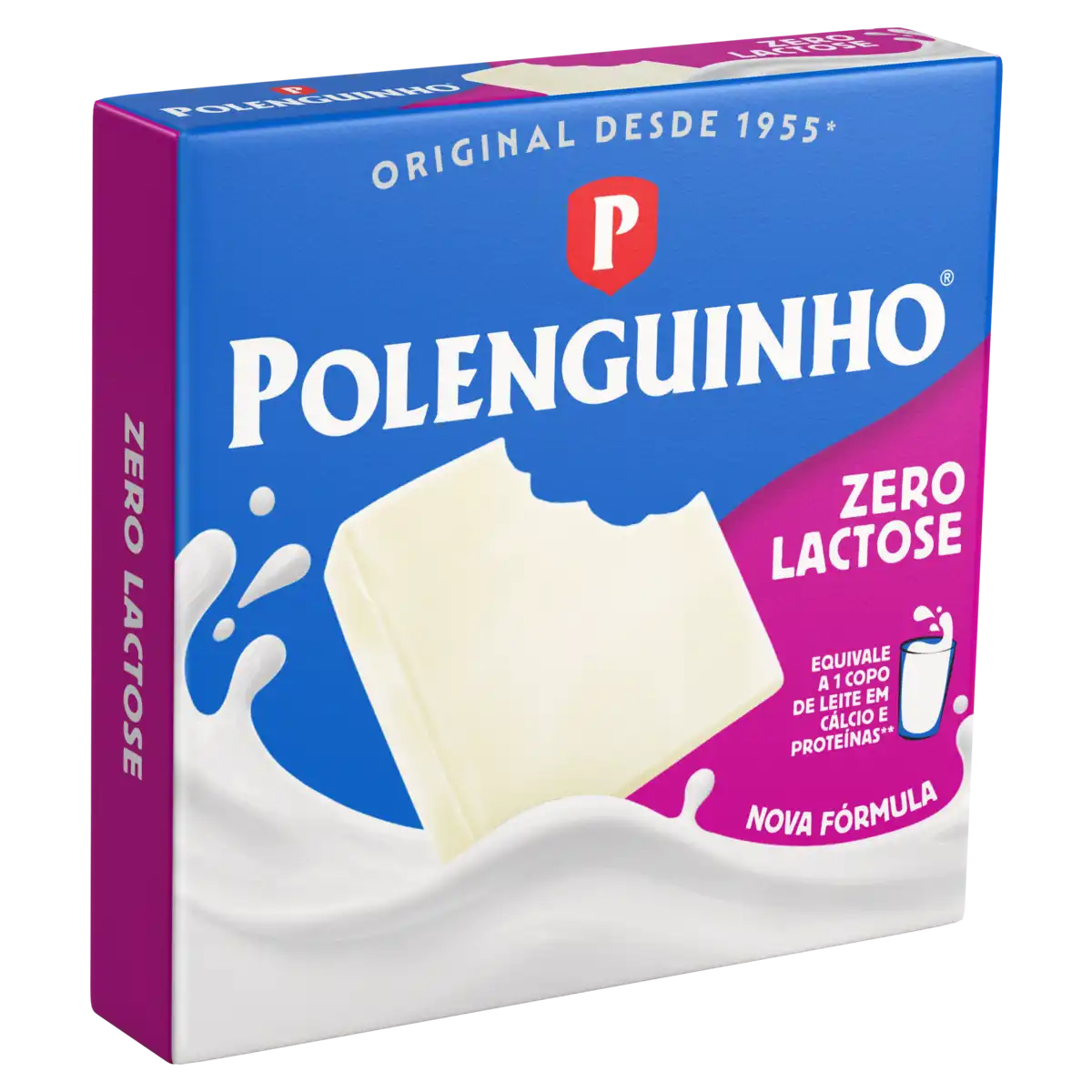 Queijo Processado UHT Zero Lactose Polenguinho 68g 4 Unidades