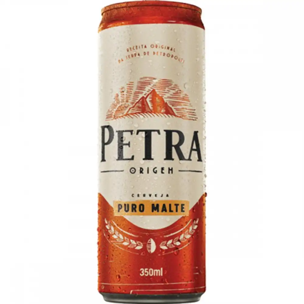 Cerveja Petra Puro Malte lata 350ml