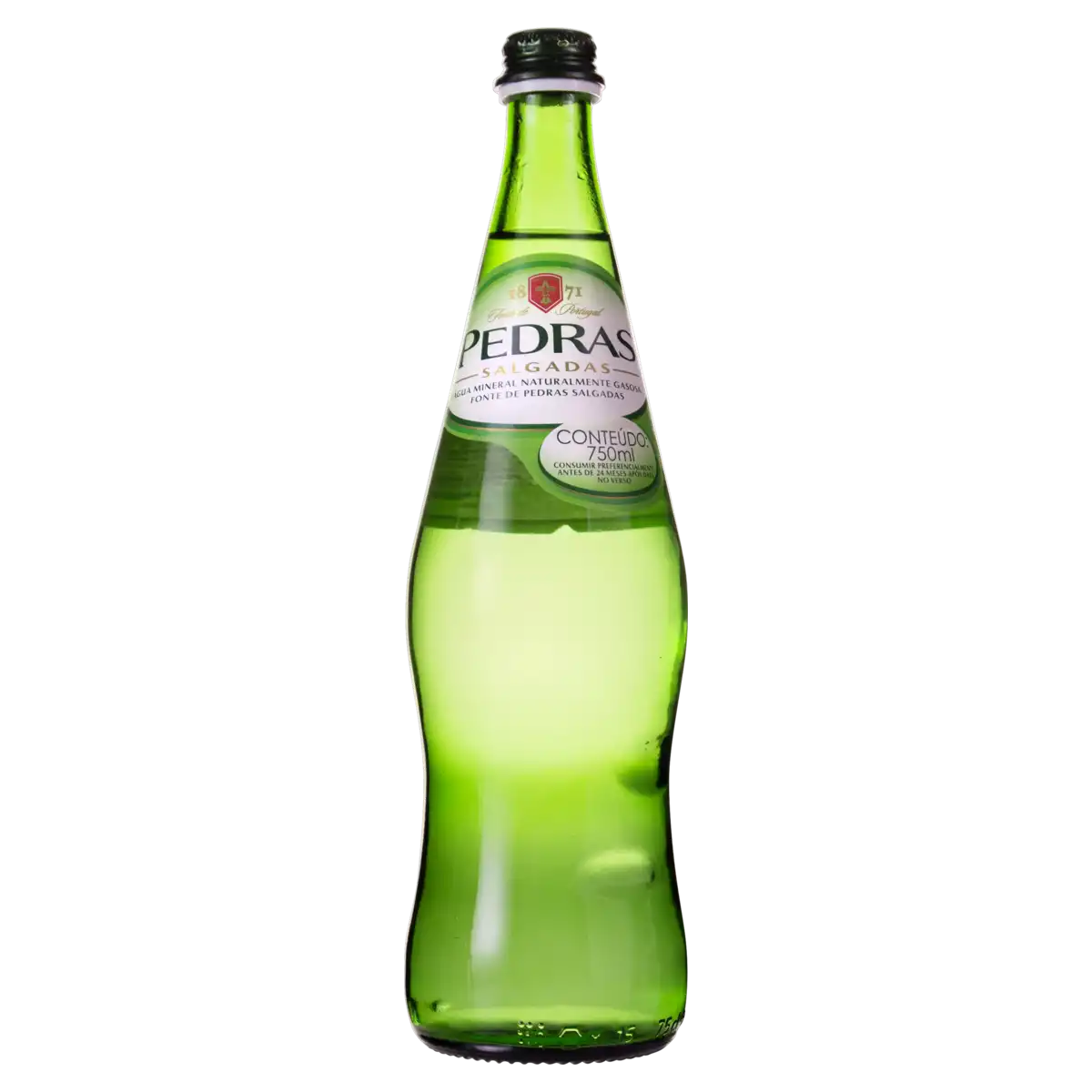 Água Mineral Natural com Gás Pedras Salgadas Garrafa 750ml