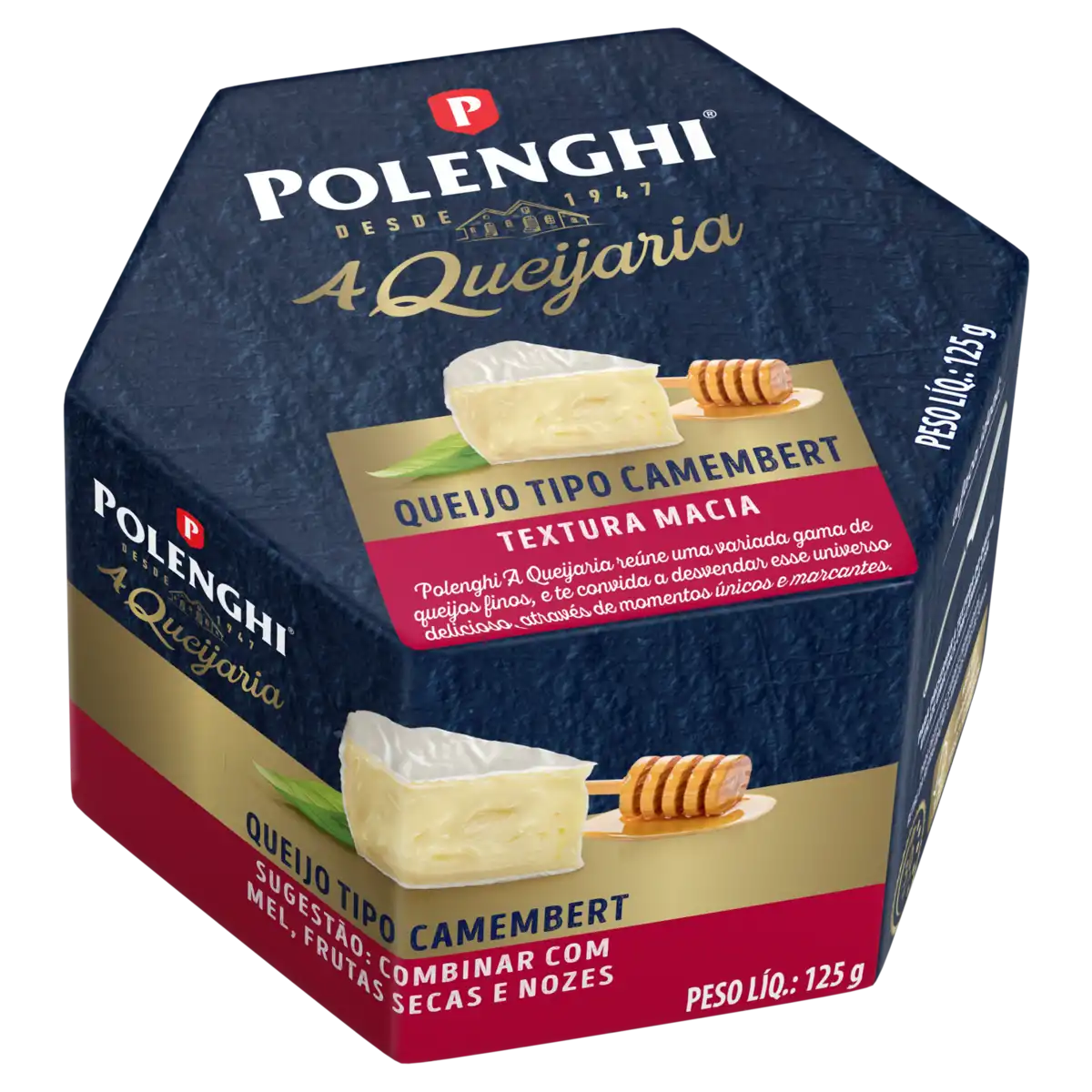 Queijo Camembert Polenghi A Queijaria 125g