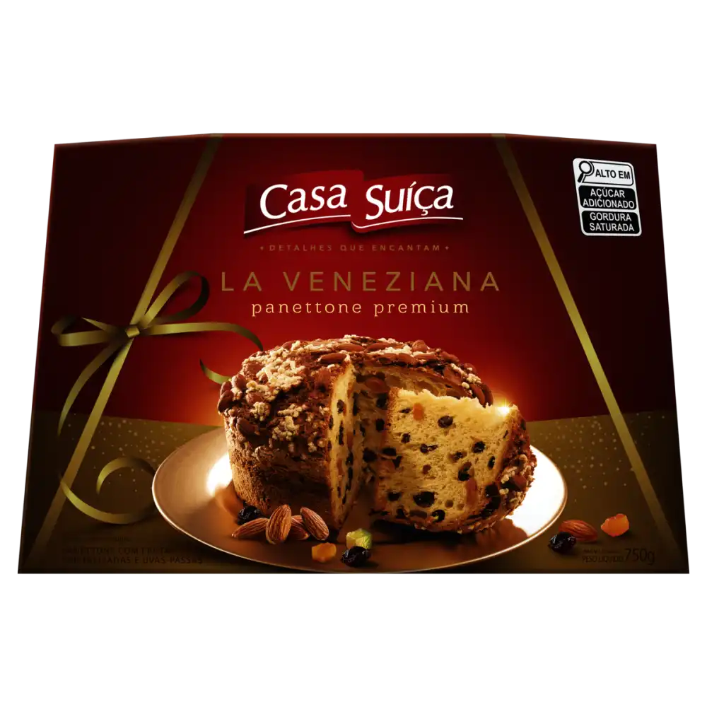 Panetone Casa Suica 750g La Veneziana