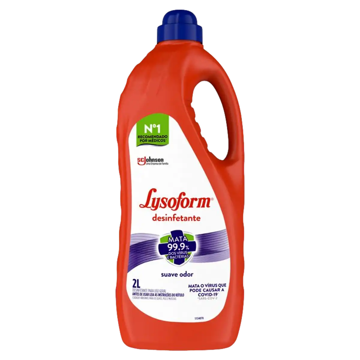 Desinfetante Uso Geral Suave Odor Lysoform Frasco 2l