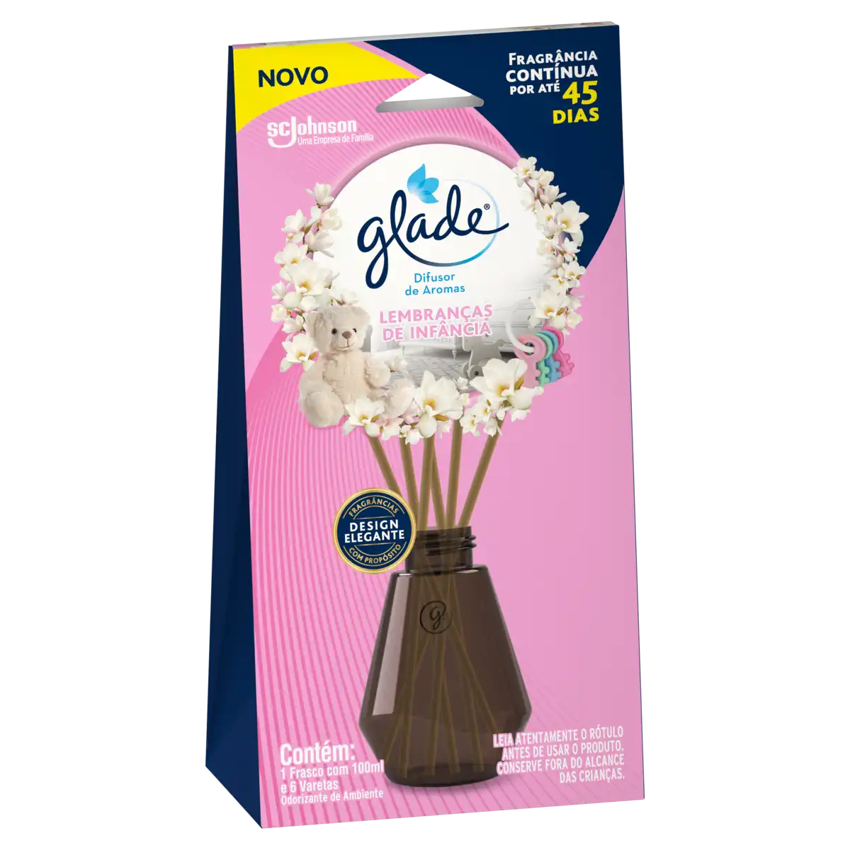 Difusor de Aromas Lembranças de Infância Glade Caixa 100ml