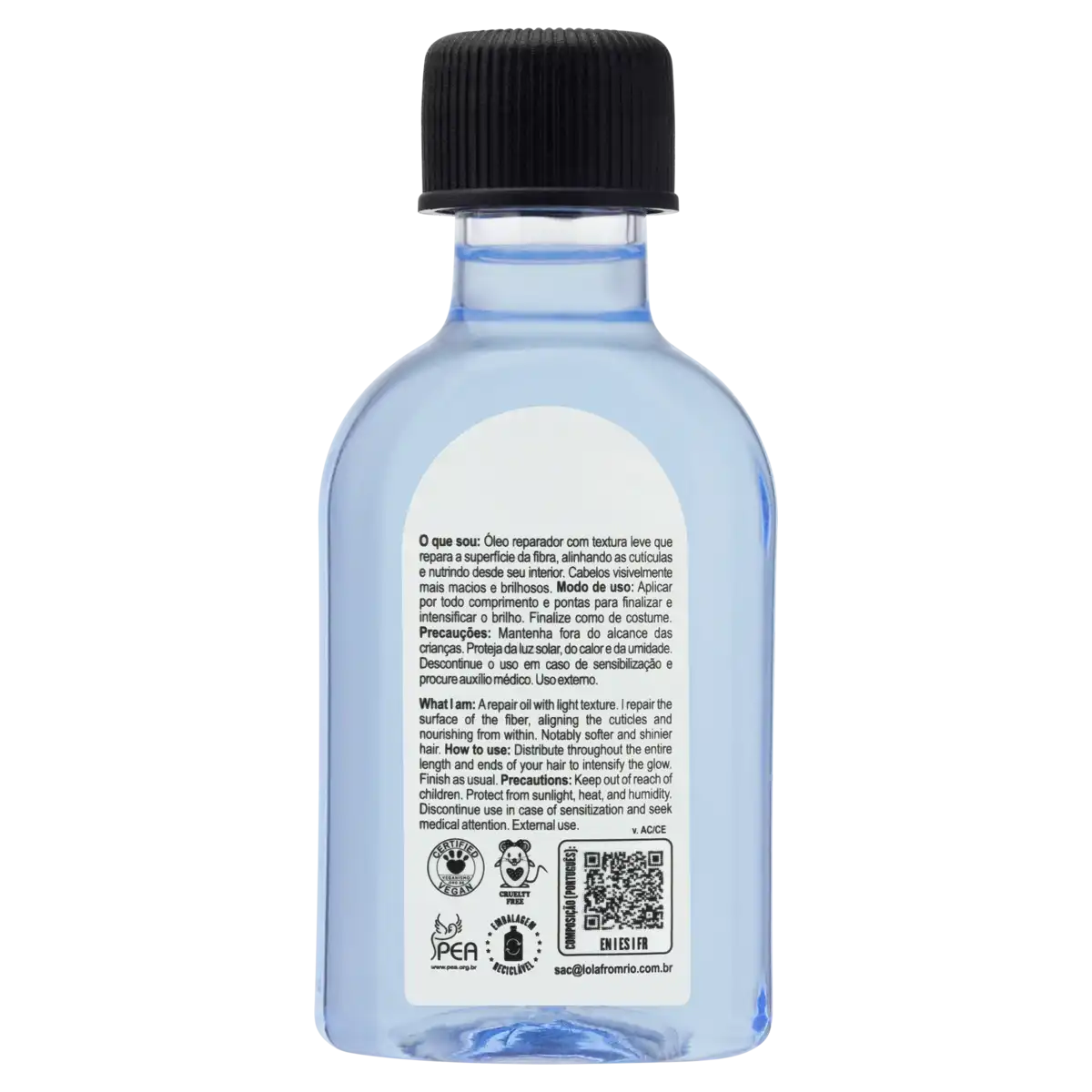 Óleo Reparador Lola from Rio Danos Vorazes Frasco 50ml