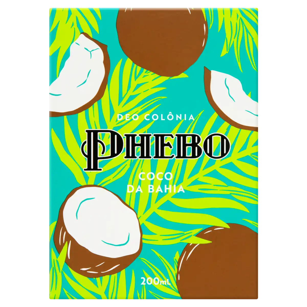 Deo Colônia Coco da Bahia Phebo Caixa 200ml