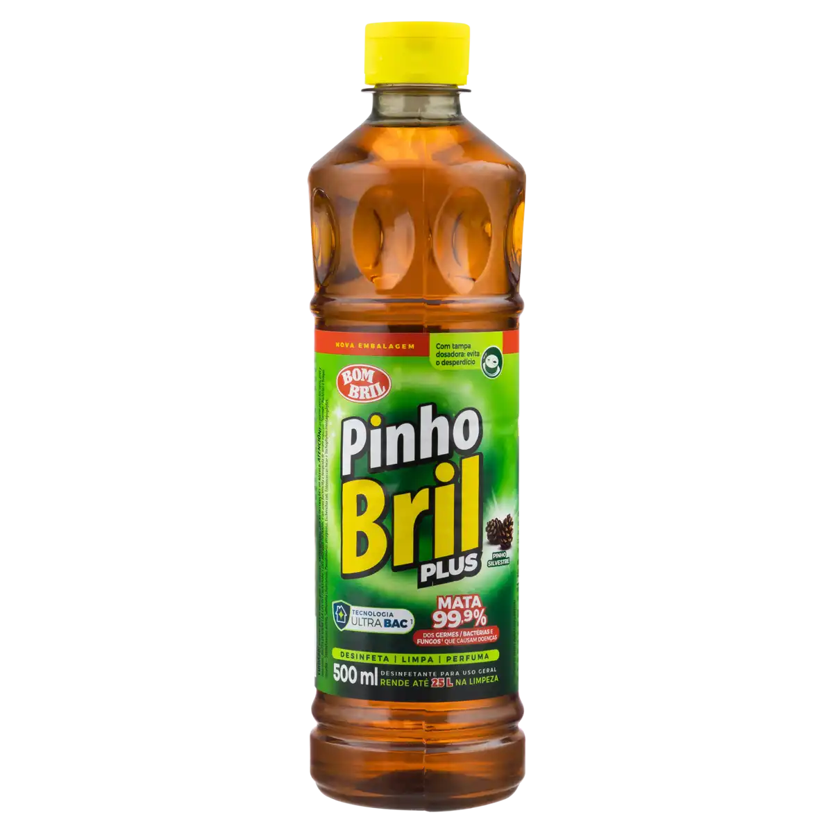 Desinfetante Uso Geral Pinho Silvestre Pinho Bril Plus Squeeze 500ml