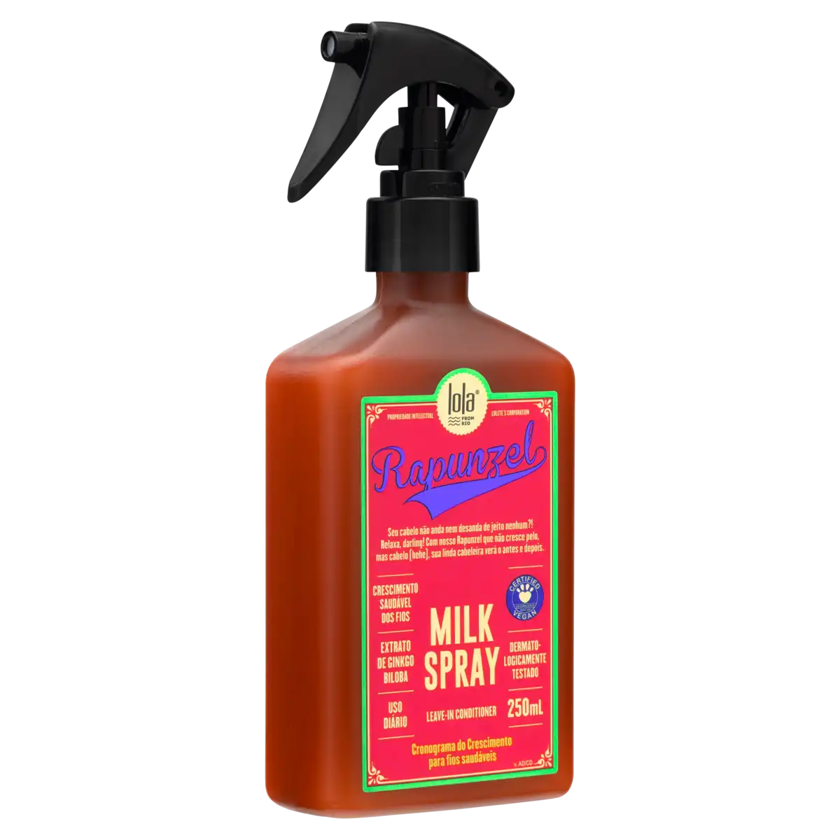 Finalizador Leave-In Lola from Rio Rapunzel Frasco 250ml Borrifador