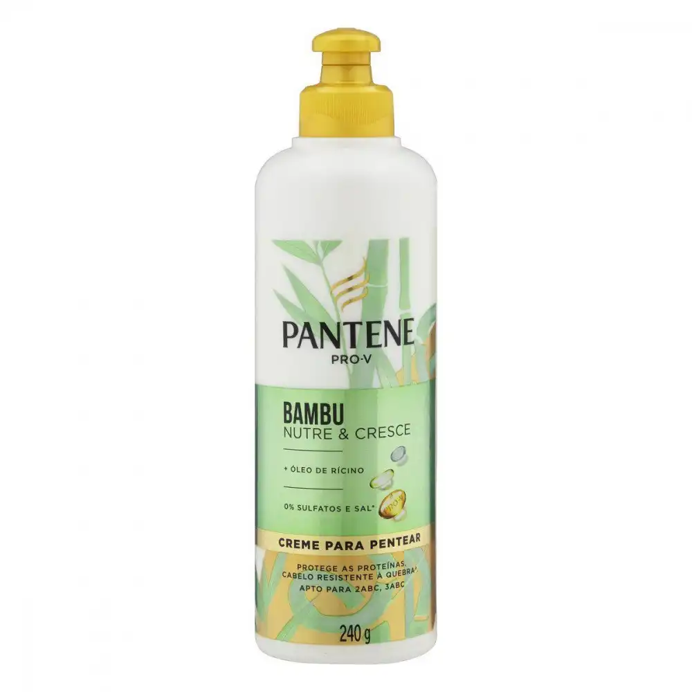 Creme Pentear Pantene Bambu
 240g