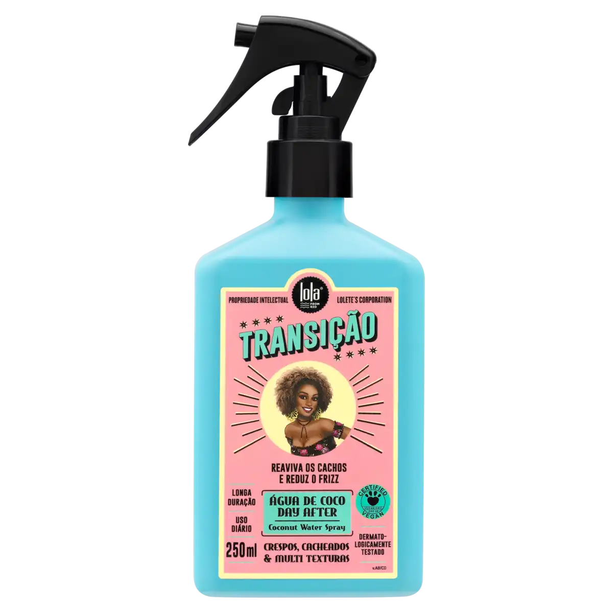 Finalizador Day After Lola from Rio Transição Frasco 250ml Borrifador