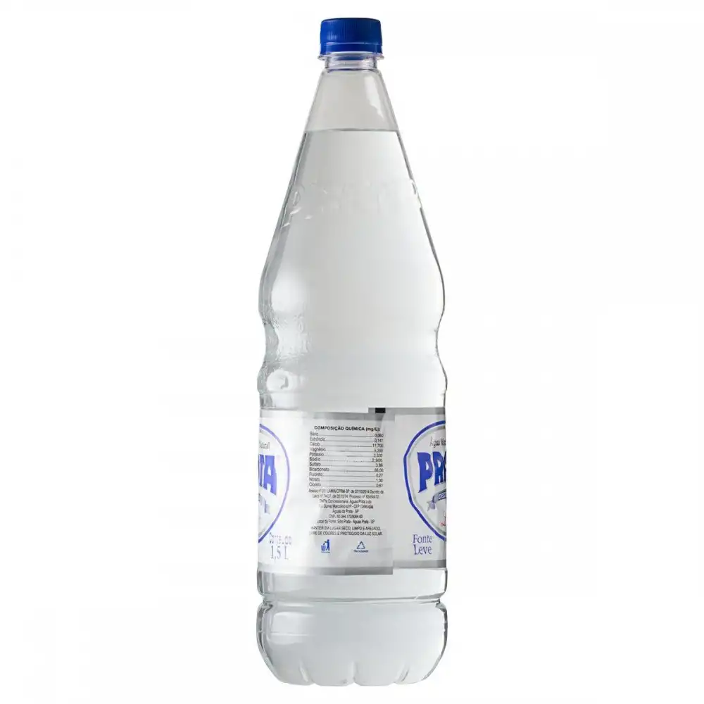 Água Mineral Prata sem gás 1,5l