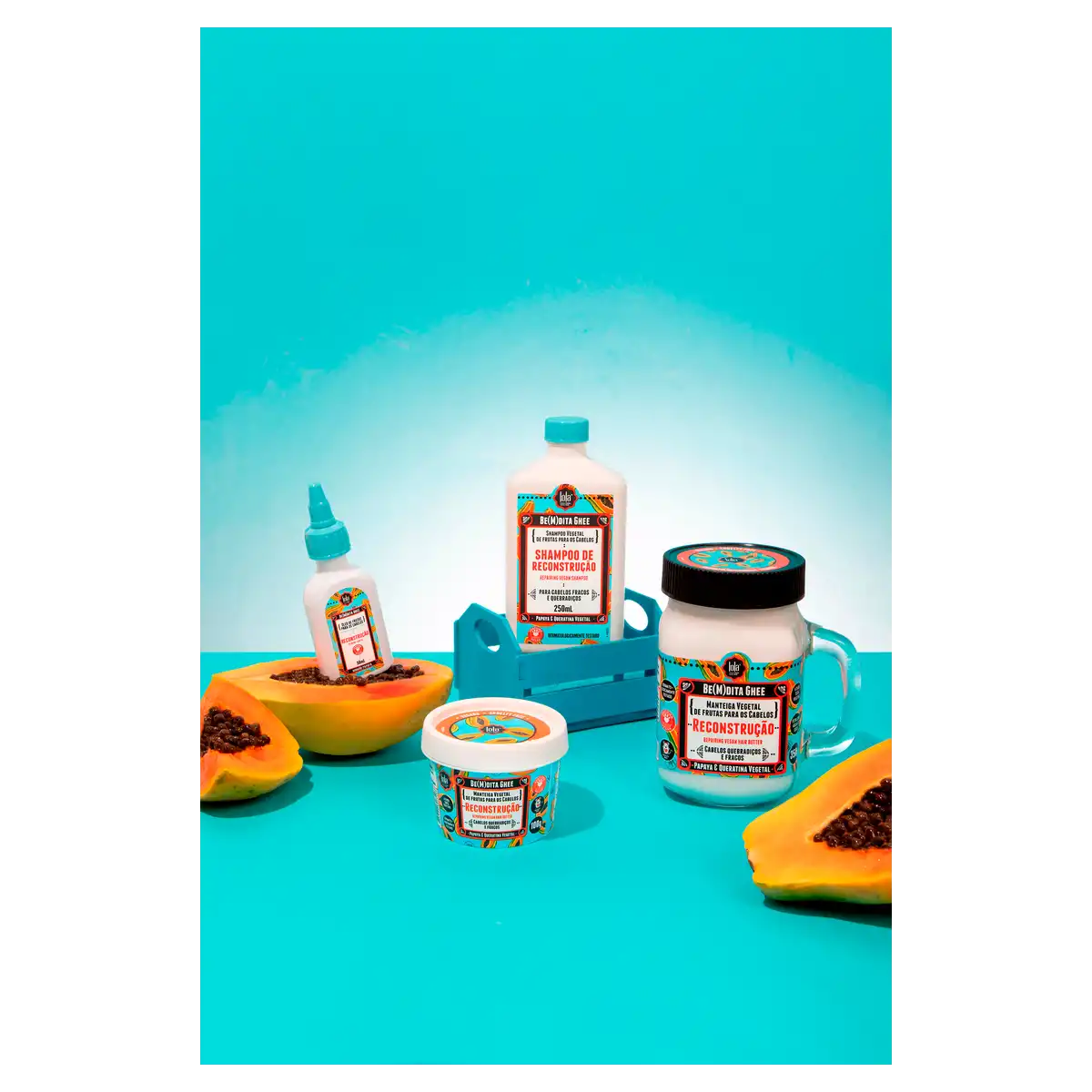 Óleo Reconstrução de Mamão Papaya Lola from Rio Be(M)dita Ghee Frasco 50ml