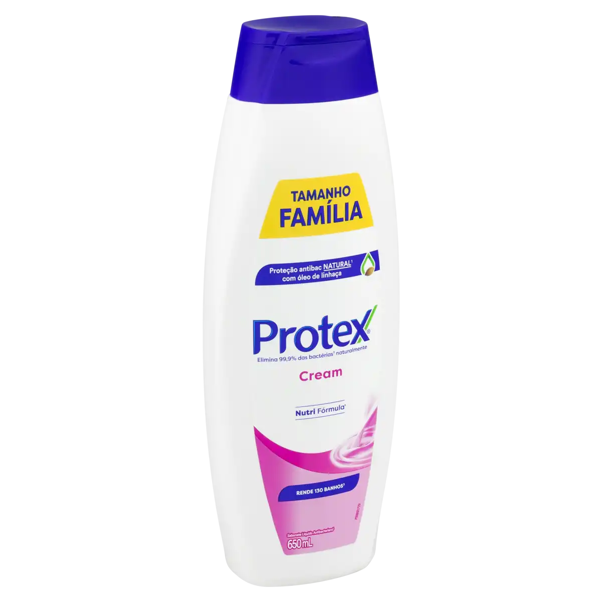 Sabonete Líquido Antibacteriano Protex Cream Frasco 650ml Tamanho Família