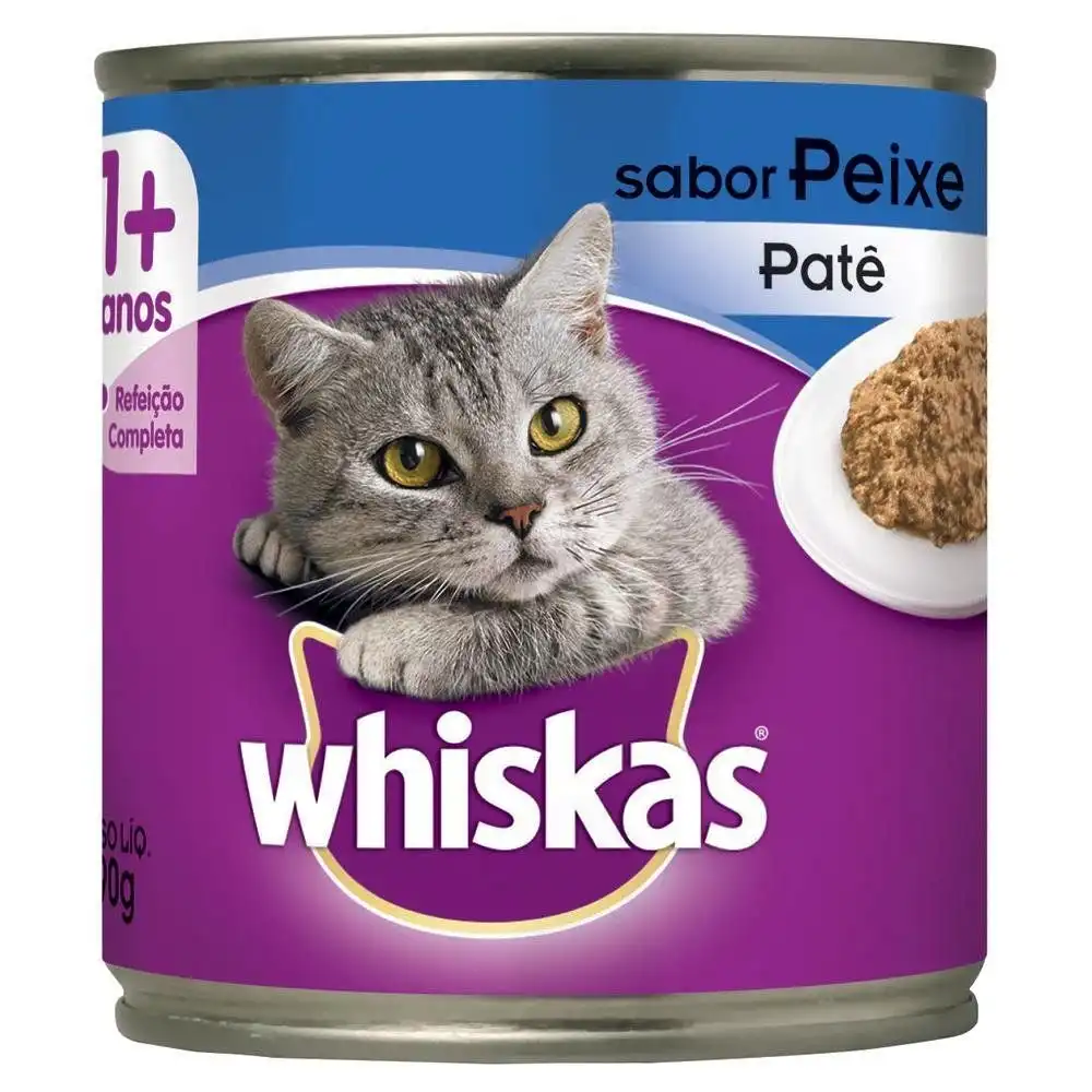 Ração Whiskas 290g Gatos Adult Peixe Lta