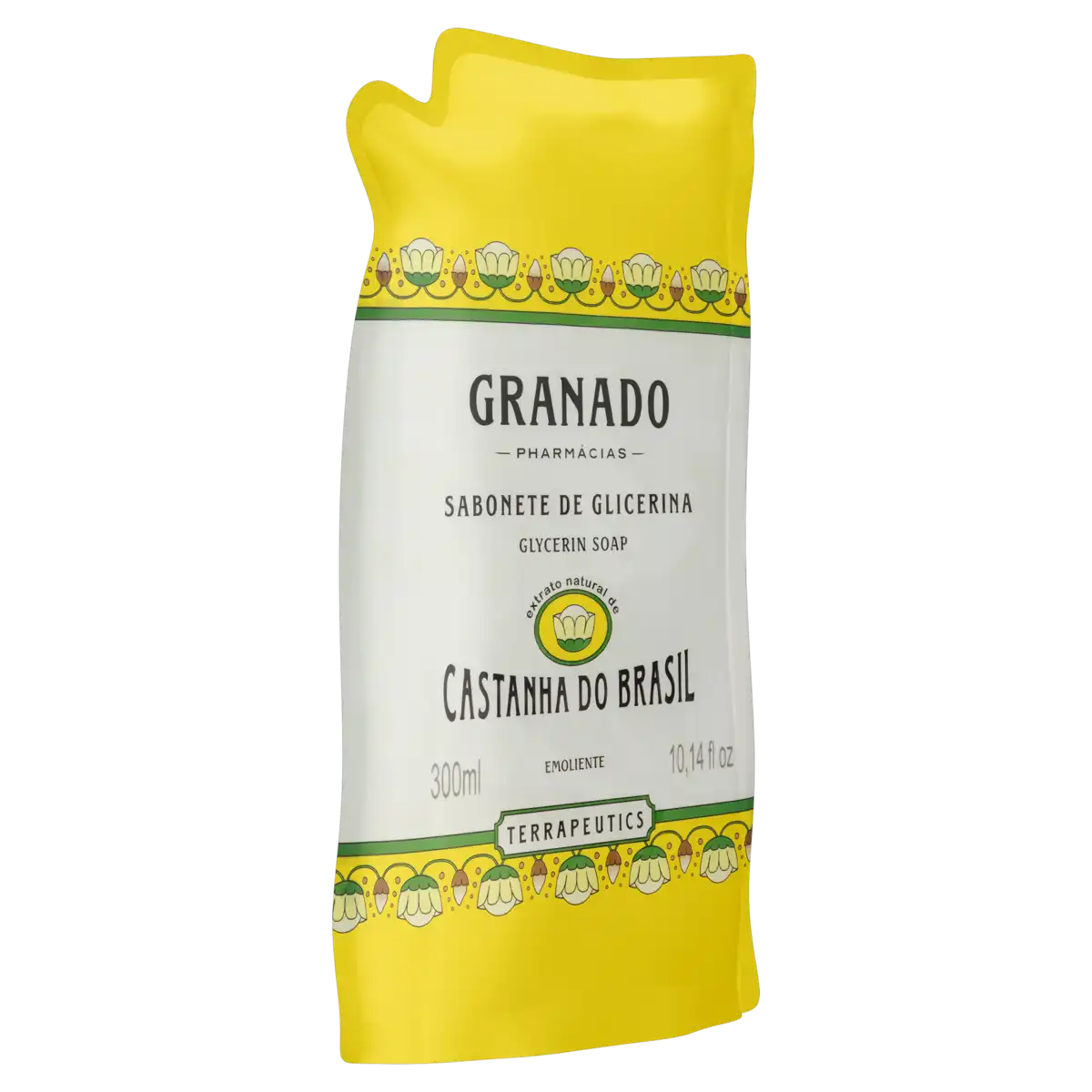 Sabonete Líquido de Glicerina Castanha-do-Brasil Granado Terrapeutics Sachê 300ml Refil