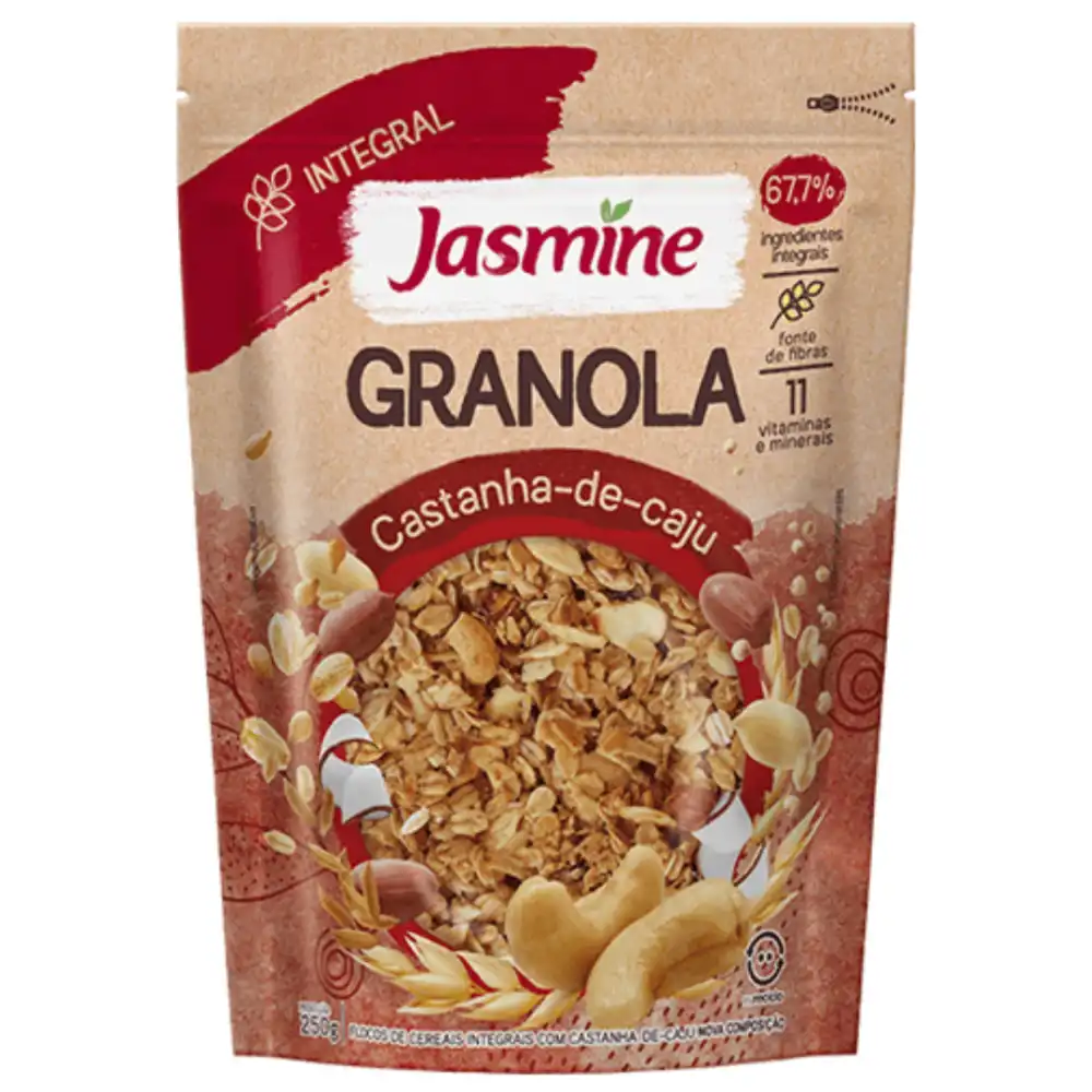 Granola Jasmine 250g Castanha de Caju