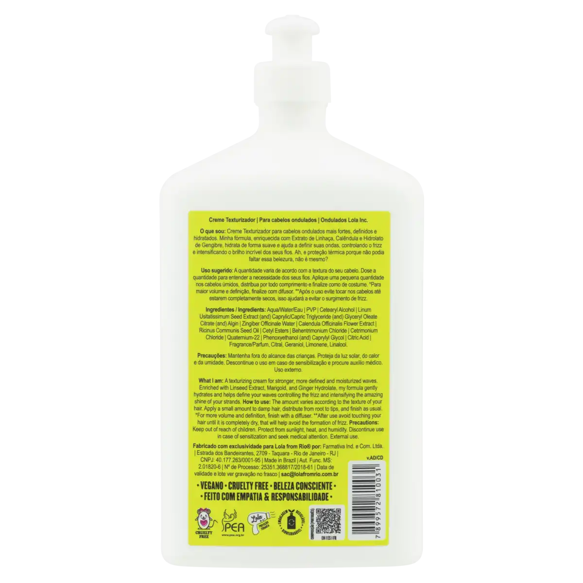 Texturizador Lola from Rio Ondulados Lola Inc. Frasco 500g