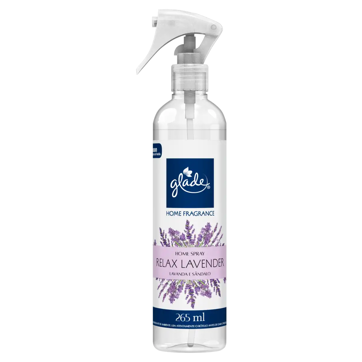 Odorizador de Ambiente Relax Lavender Glade Home Fragrance Frasco 265ml Borrifador