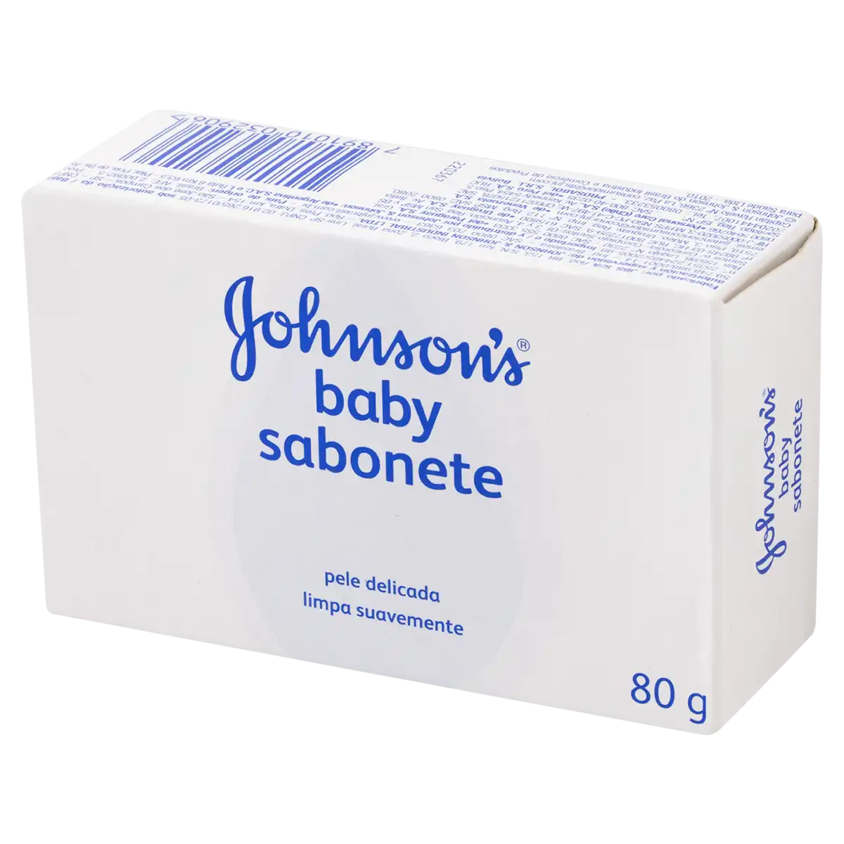 Sabonete Barra Johnson's Baby Caixa 80g