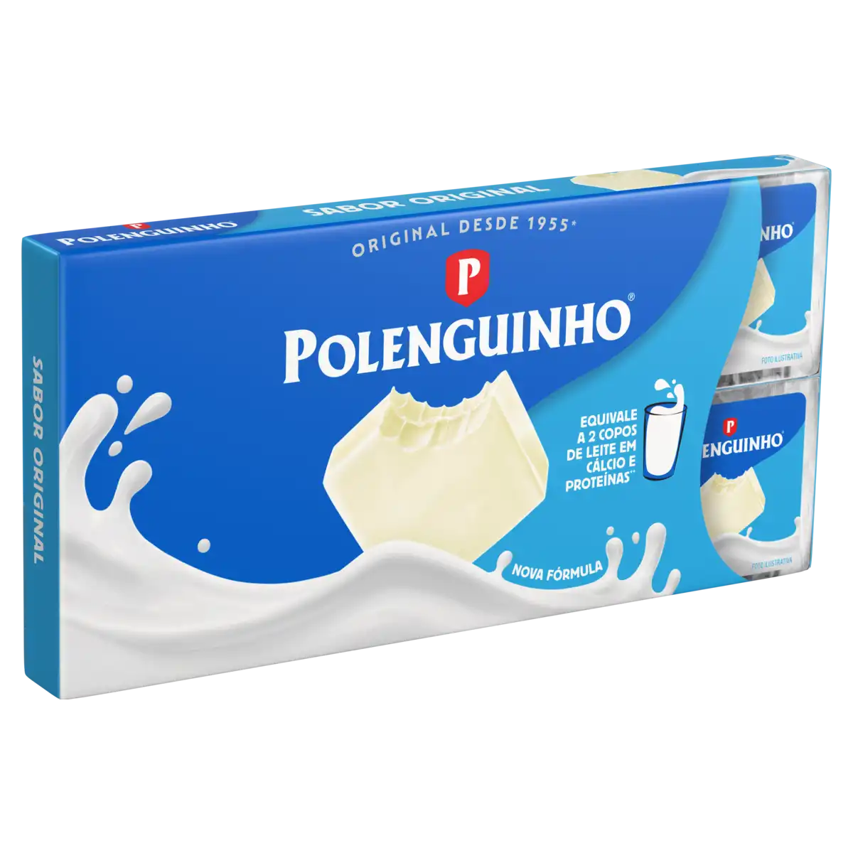 Queijo Processado UHT Original Polenguinho 136g 8 Unidades