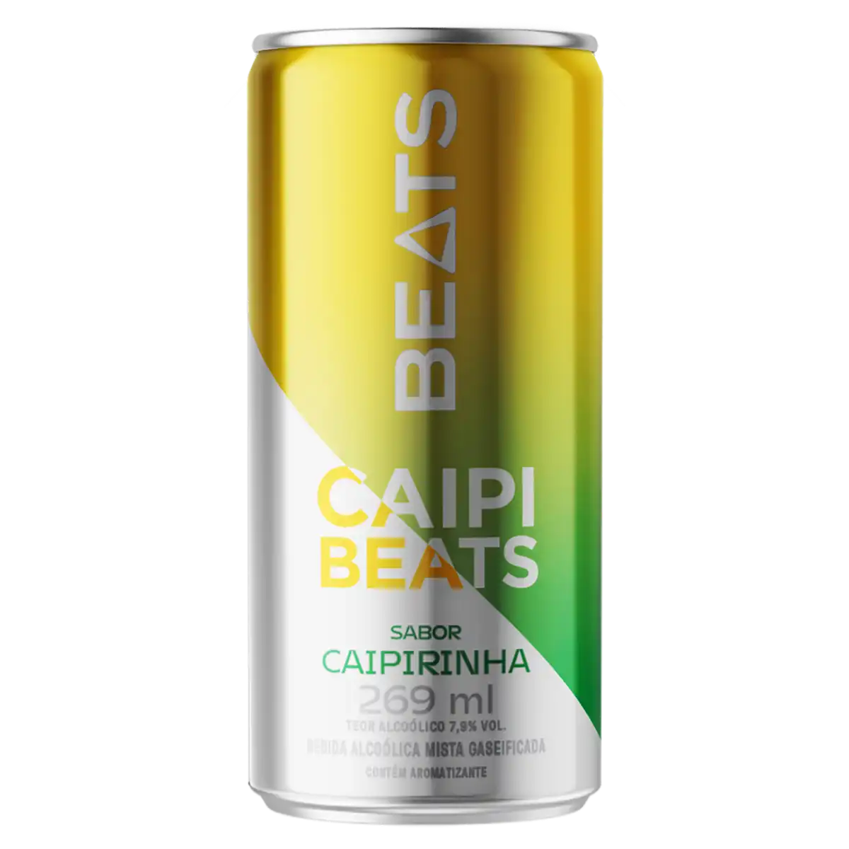 Bebida Mista Alcoólica Gaseificada Caipirinha Beats Caipi Lata 269ml
