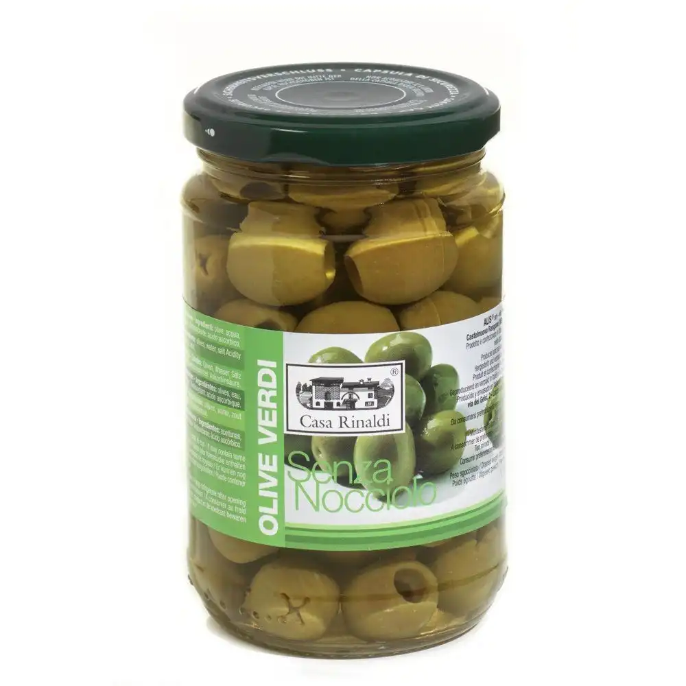 Azeitona Verde Casa Rinaldi Sem Caroço 300g