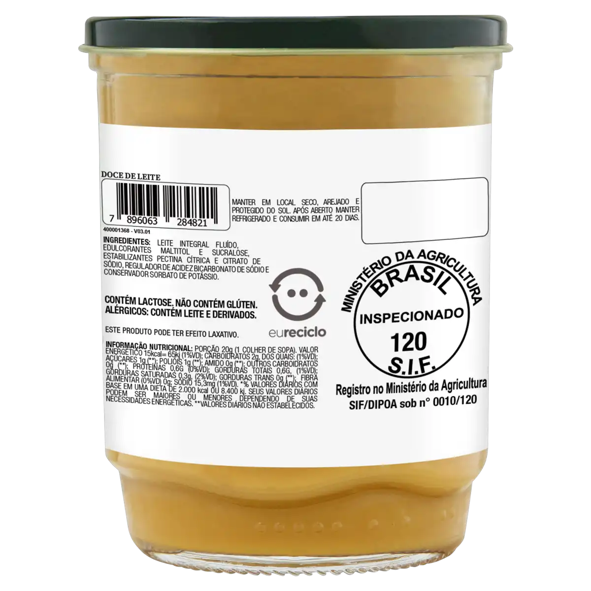 Doce de Leite Vitao Vidro 200g
