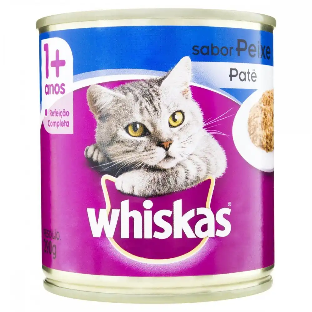 Ração Whiskas 290g Gatos Adult Peixe Lta