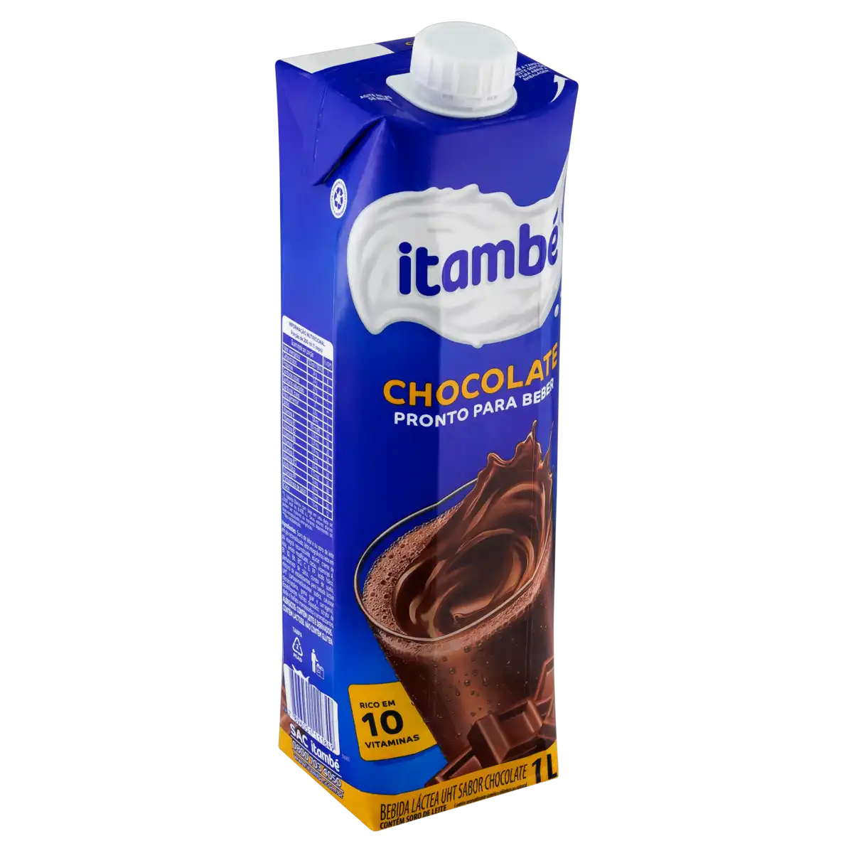 Bebida Láctea UHT Chocolate Itambé Caixa 1l