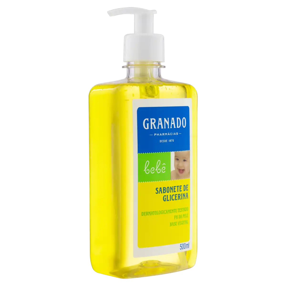 Sabonete Líquido de Glicerina Granado Bebê Frasco 500ml Pump