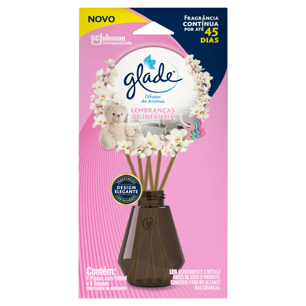 Difusor de Aromas Lembranças de Infância Glade Caixa 100ml