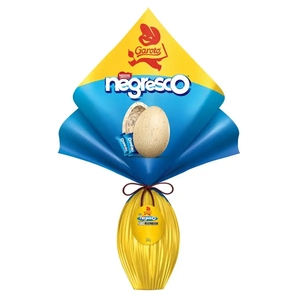 Ovo De Pascoa Garoto 240g Negresco