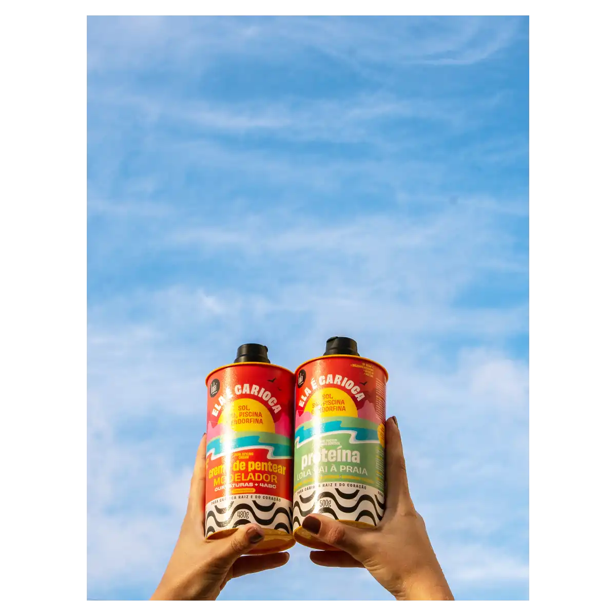 Proteína 3 em 1 Lola from Rio Ela é Carioca Lola Vai à Praia Frasco 500ml