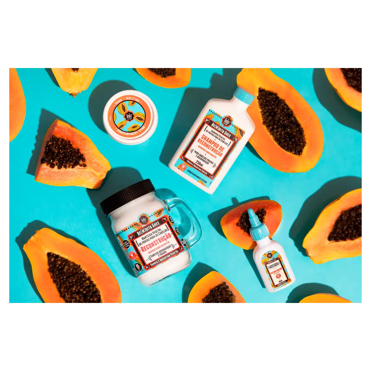 Óleo Reconstrução de Mamão Papaya Lola from Rio Be(M)dita Ghee Frasco 50ml