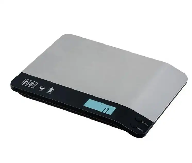 Balança Digital Cozinha Black & Decker até 5 Kg em Inox
