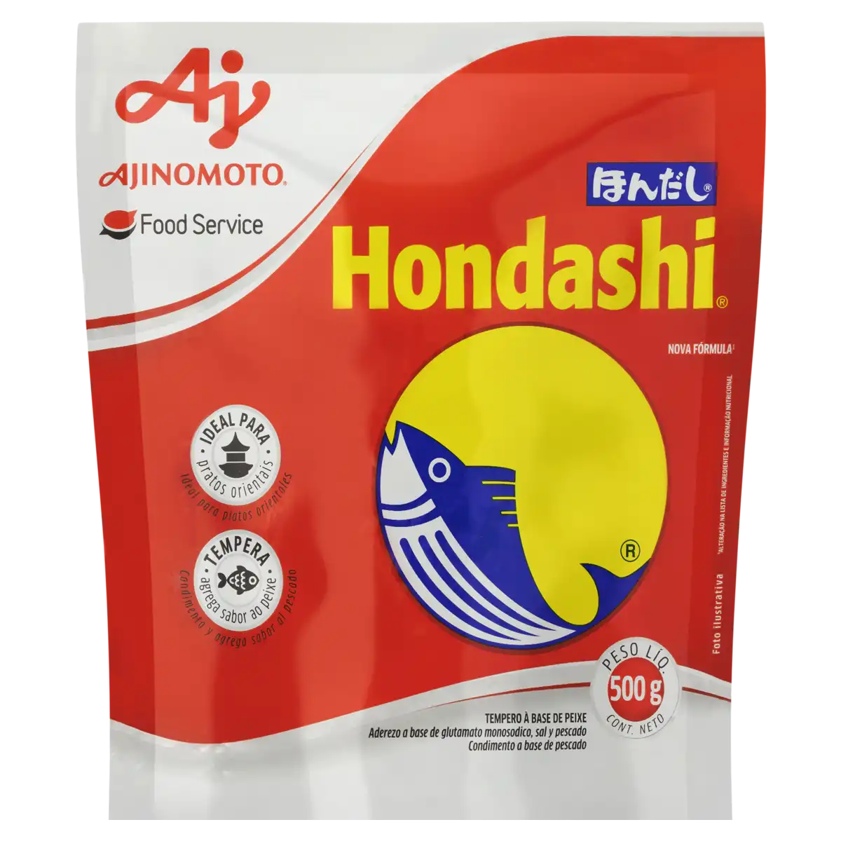 Tempero Pó à Base de Peixe Hondashi Sachê 500g