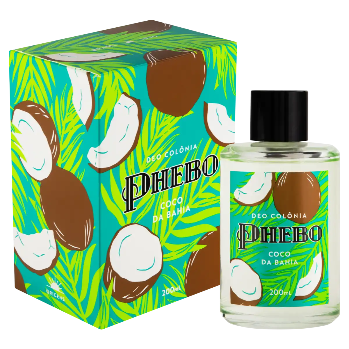 Deo Colônia Coco da Bahia Phebo Caixa 200ml