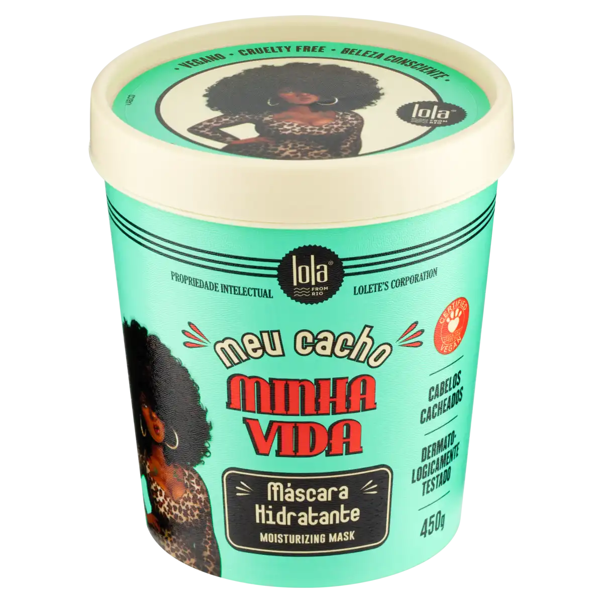 Máscara Hidratante Lola from Rio Meu Cacho, Minha Vida Pote 450g