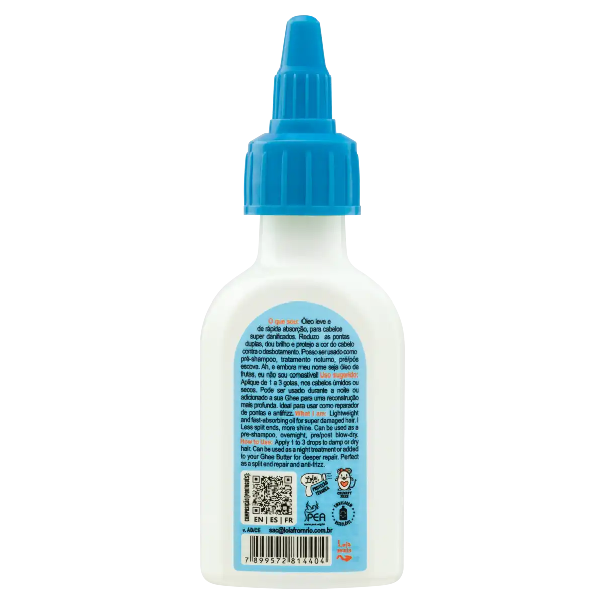 Óleo Reconstrução de Mamão Papaya Lola from Rio Be(M)dita Ghee Frasco 50ml