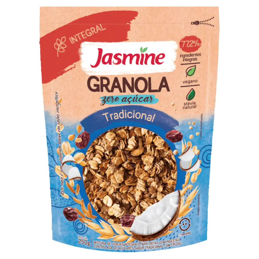 Granola Jasmine 250g Tradicional Zero