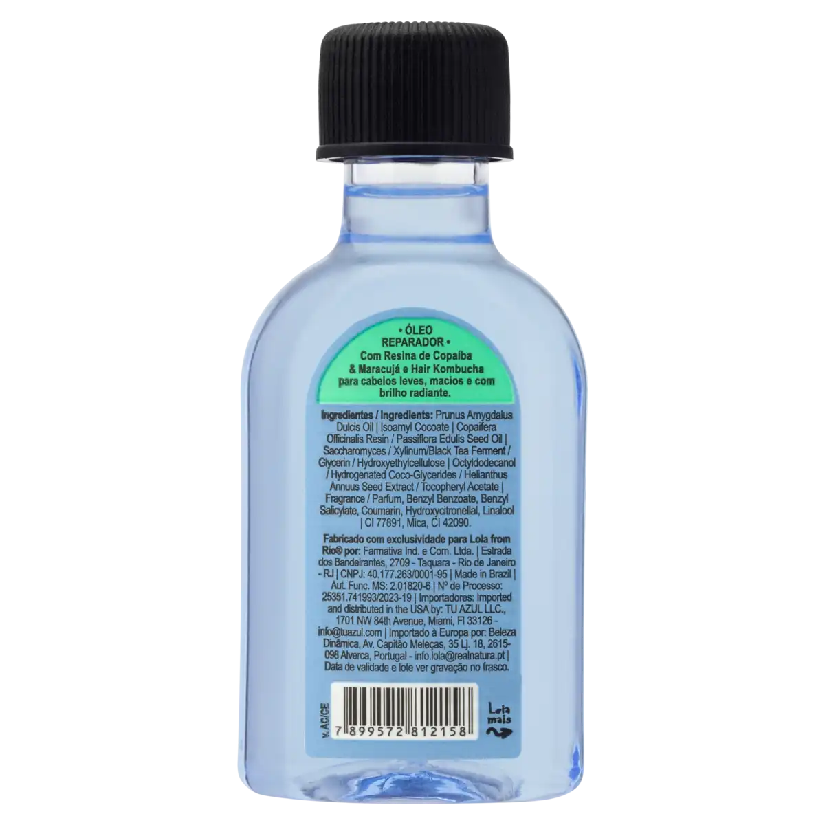 Óleo Reparador Lola from Rio Danos Vorazes Frasco 50ml