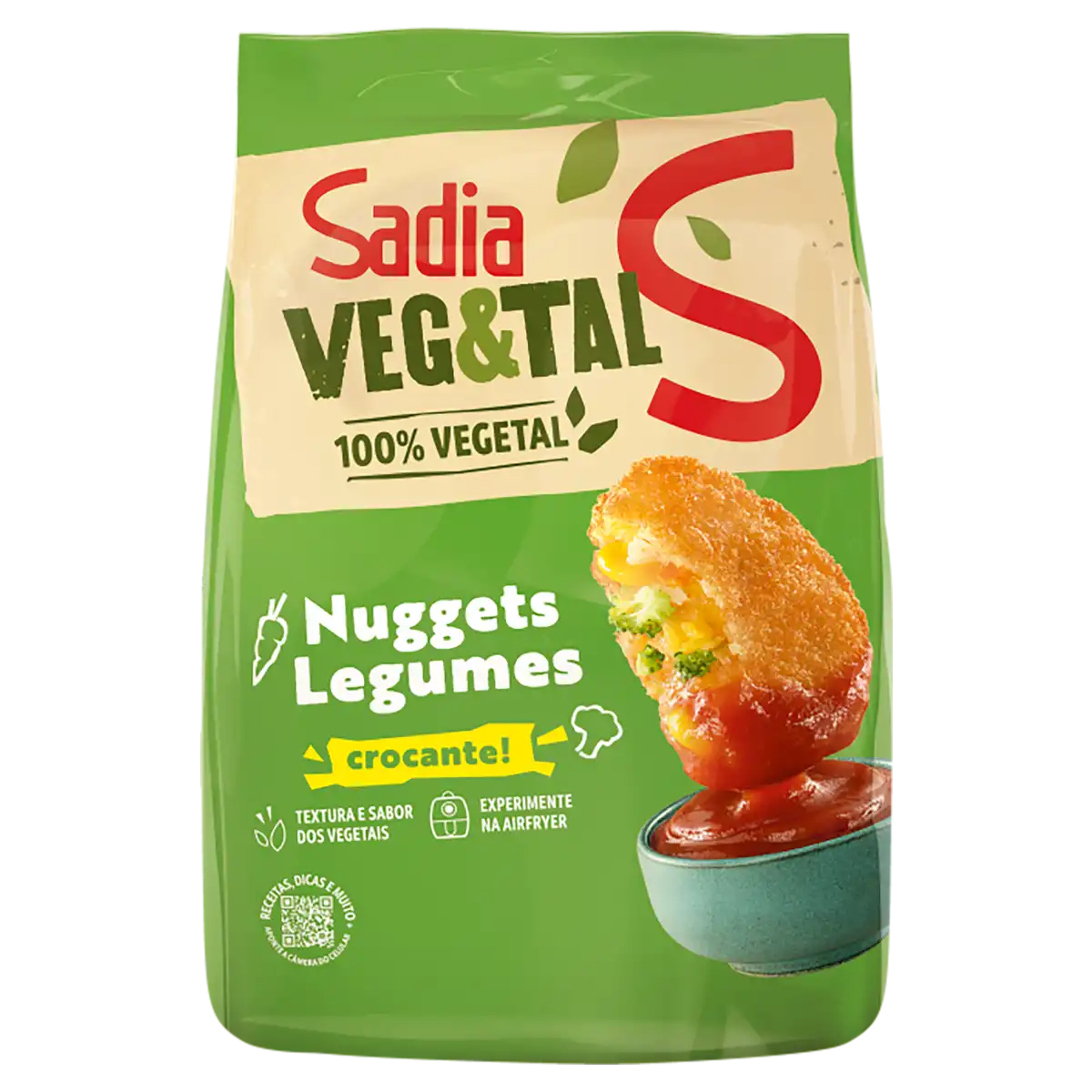 Nuggets de Legumes Sadia Veg&Tal Pacote 275g